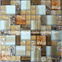Azulejo de mosaico de vidrio agrietado (HGM283)